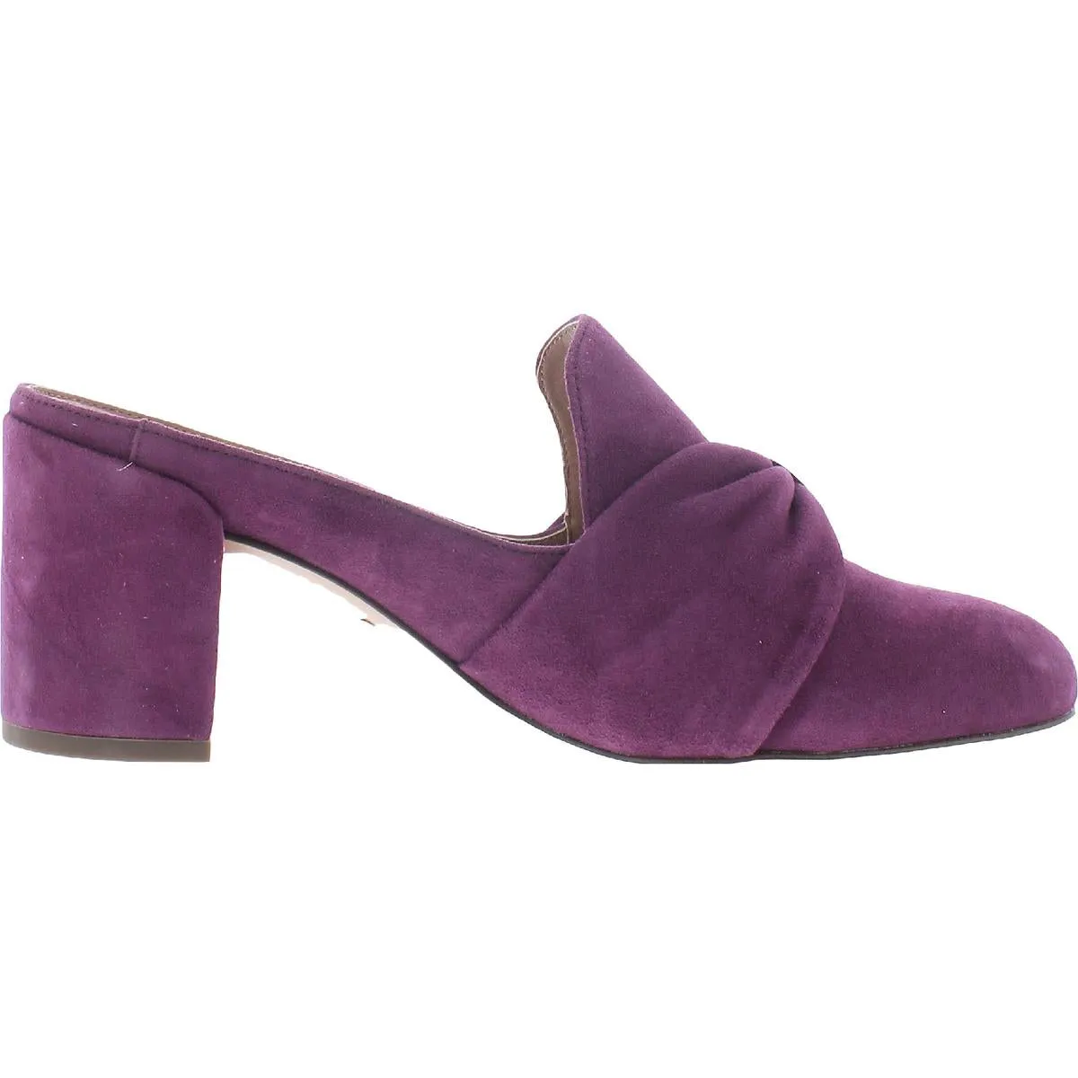Presley Womens Suede Square Toe Mules