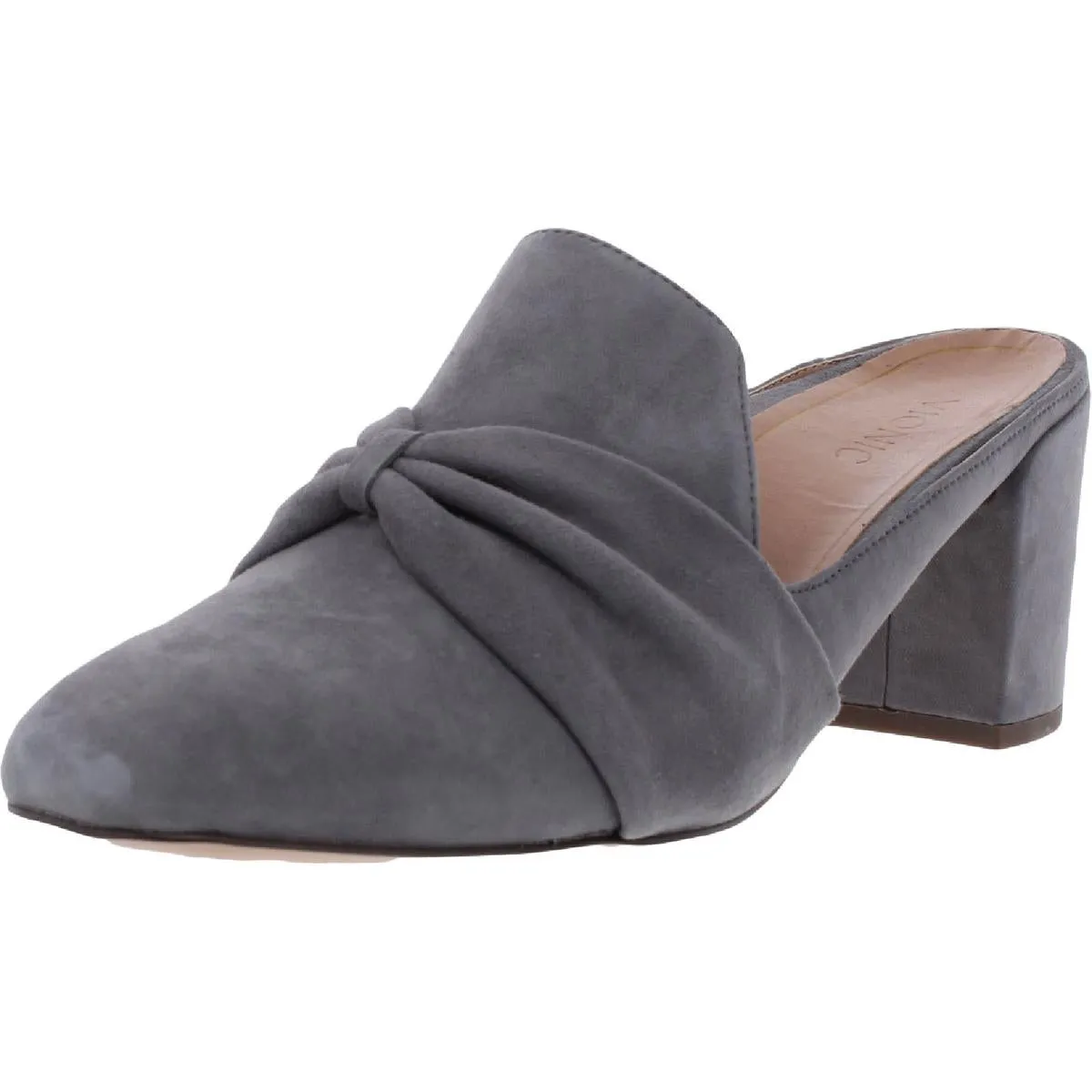 Presley Womens Suede Square Toe Mules