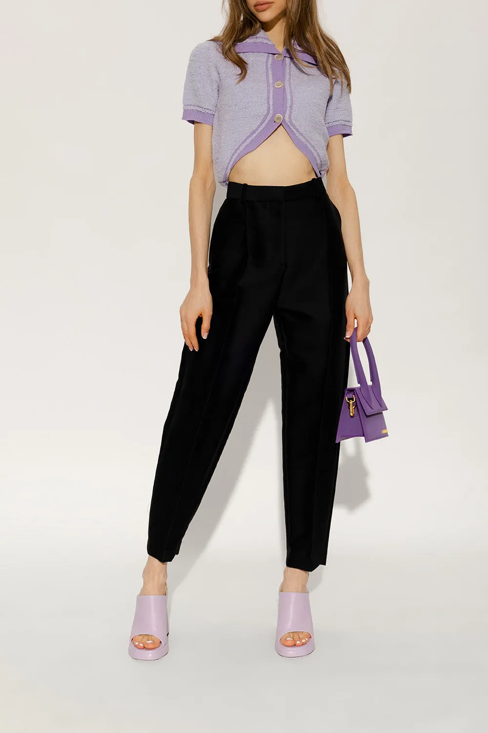 Proenza Schouler New Forma Light Purple Soft Leather Heel Shoes