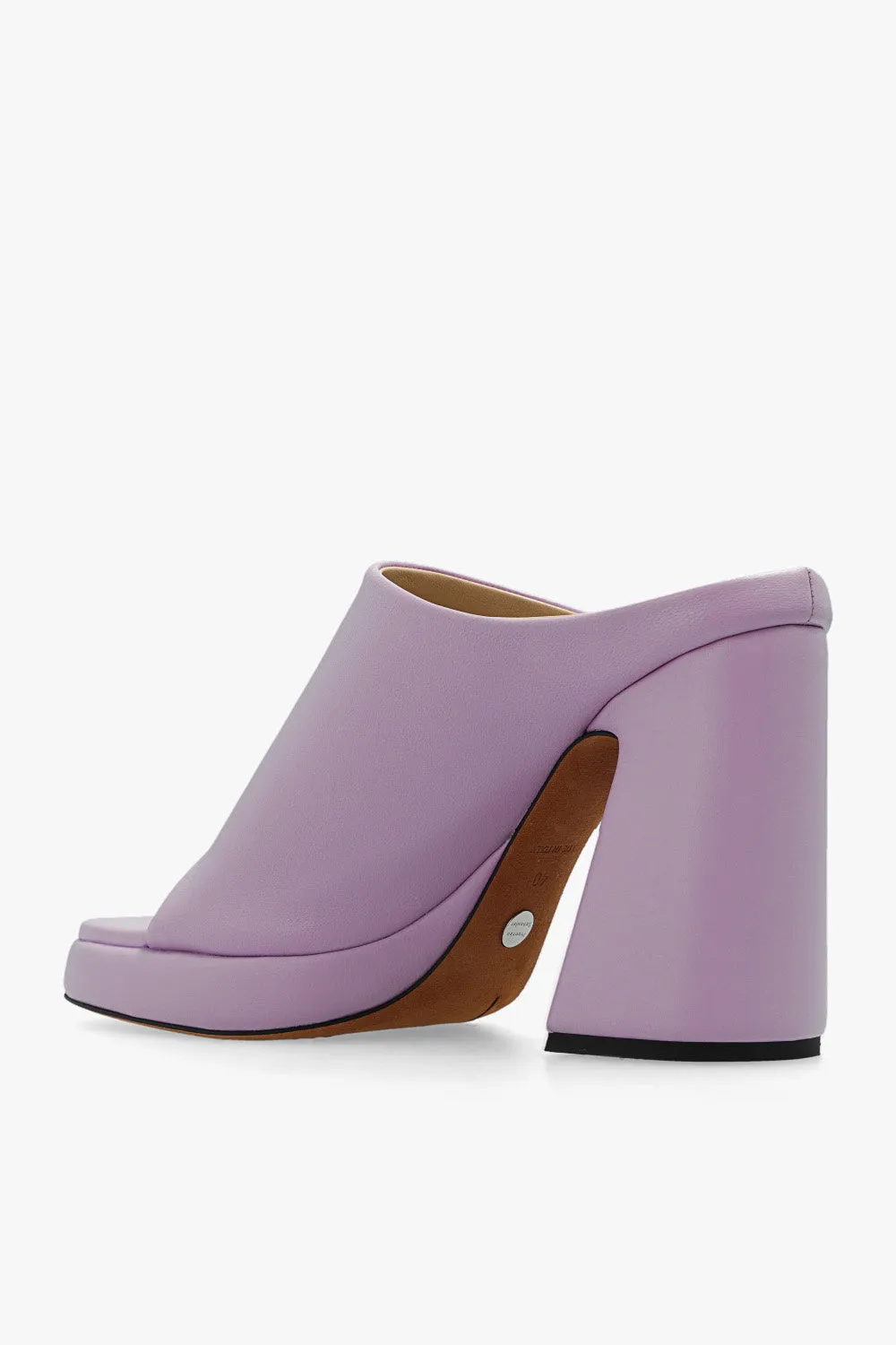 Proenza Schouler New Forma Light Purple Soft Leather Heel Shoes