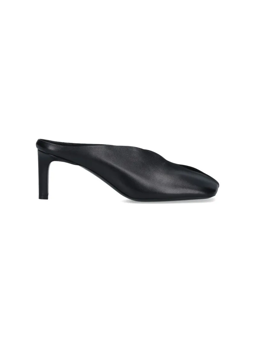 Pump Mules  Black