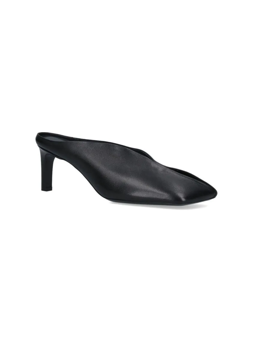 Pump Mules  Black
