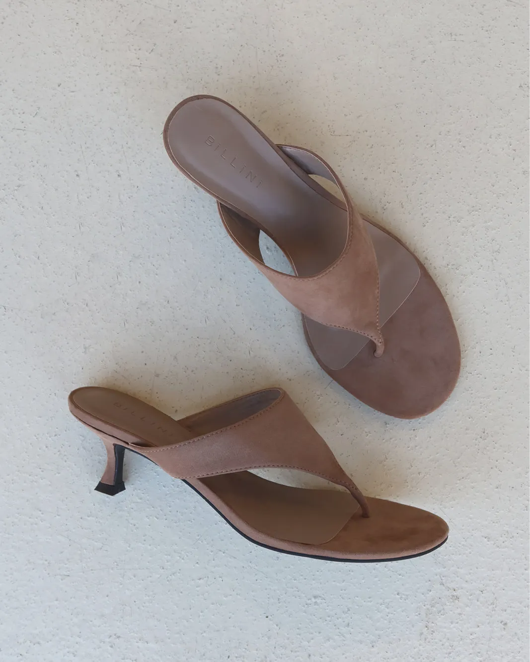 QUINCIE - FAWN SUEDE