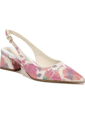 Racer 2 Womens Slip On Slingback Heels