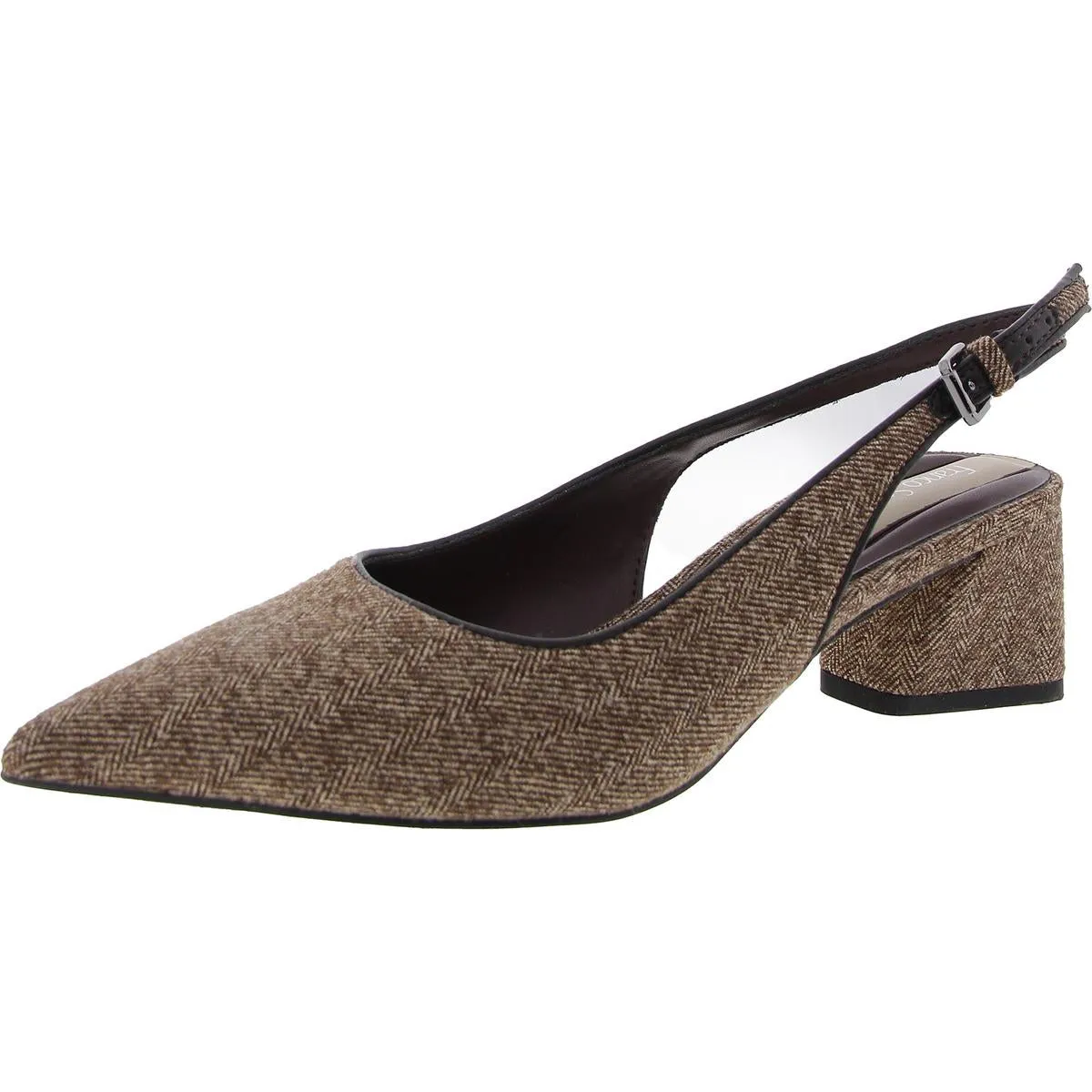 Racer 2 Womens Slip On Slingback Heels