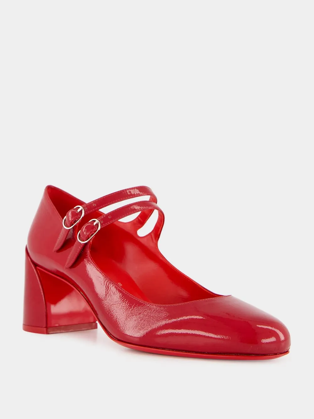 Red Miss Jane Pumps