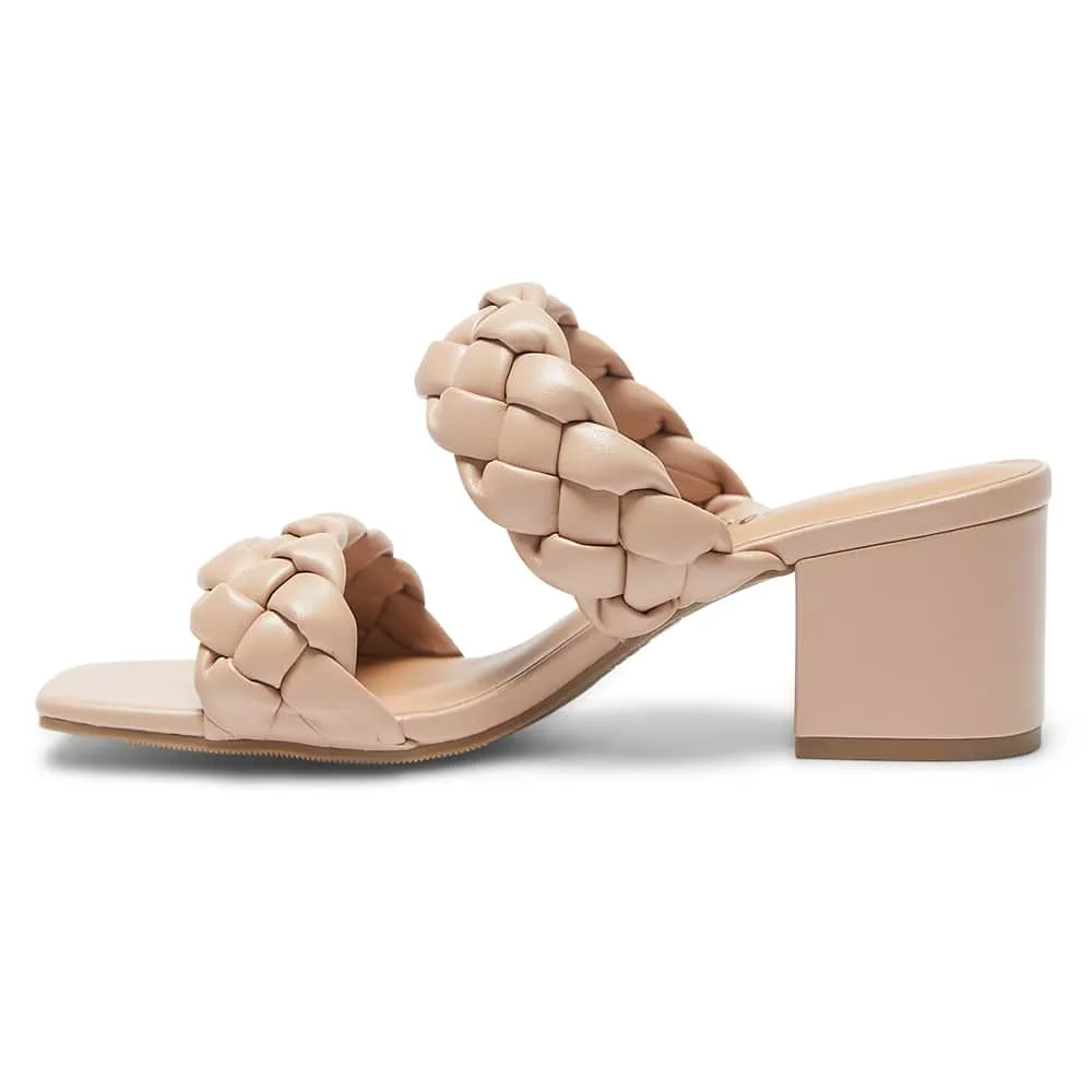 Remi Heel in Blush Smooth