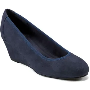 RITA Womens Solid Man Made Wedge Heels