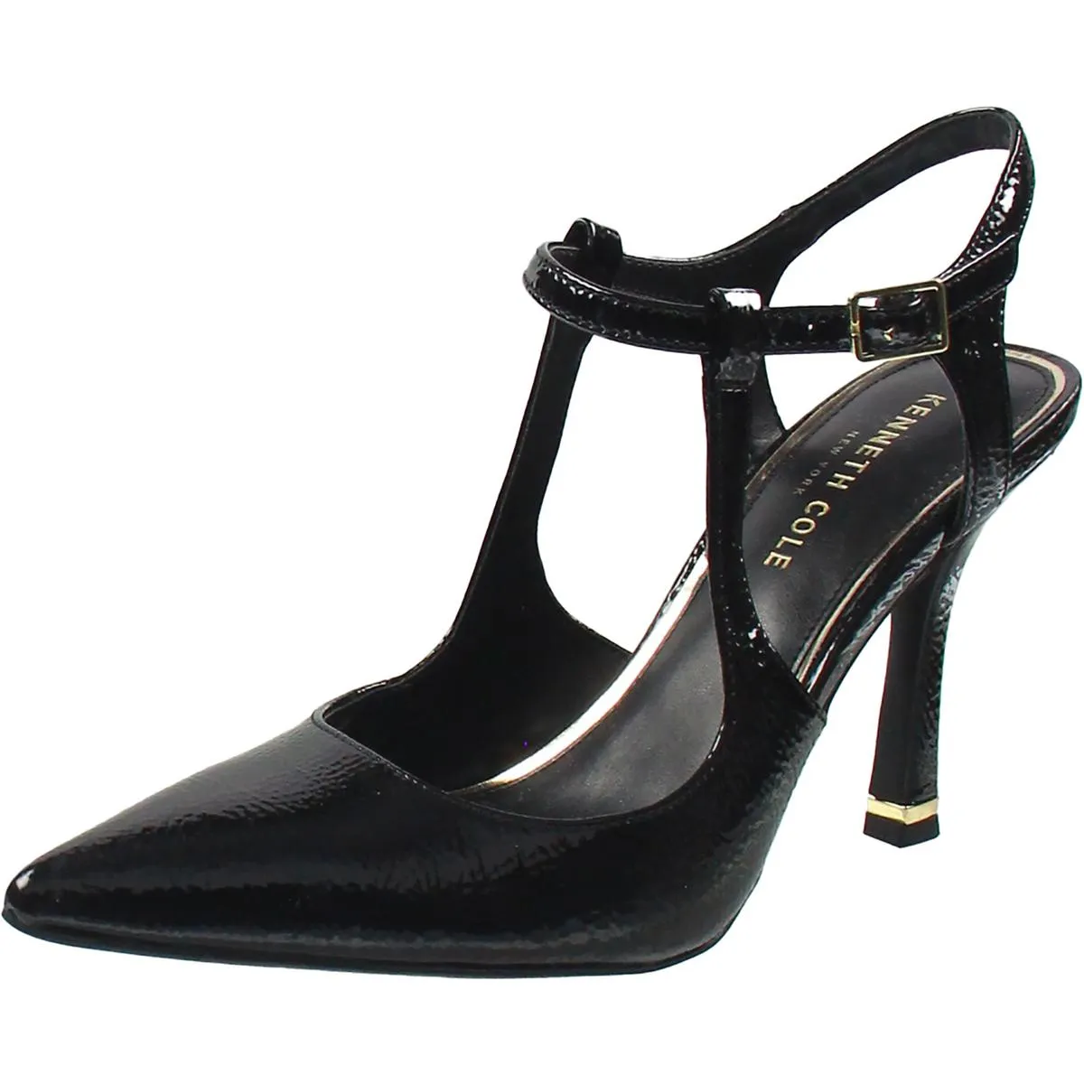Romi Womens Textured Crinkled Ankle Strap