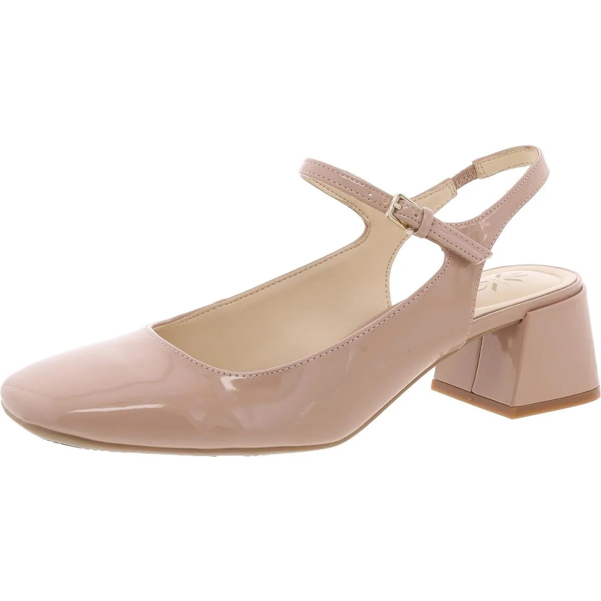 Roslin 9x93 Womens Patent Metallic Ankle Strap