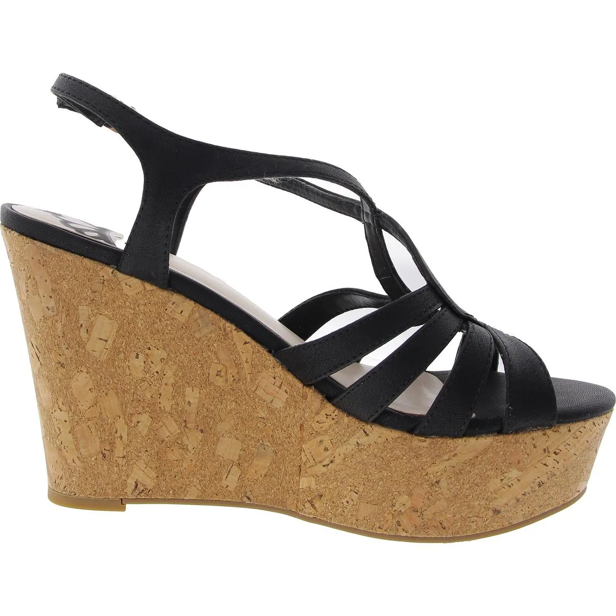ROXINE Womens Strappy Manmade Platform Heels