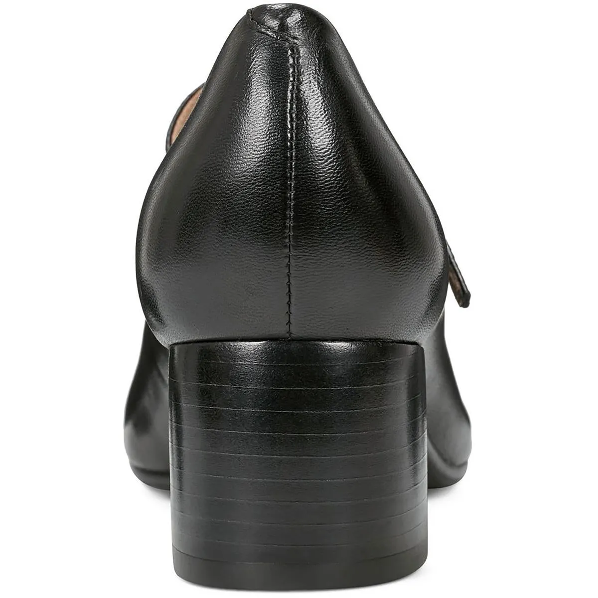 Rumer  Womens Block Heel Patent Leather Mary Jane Heels