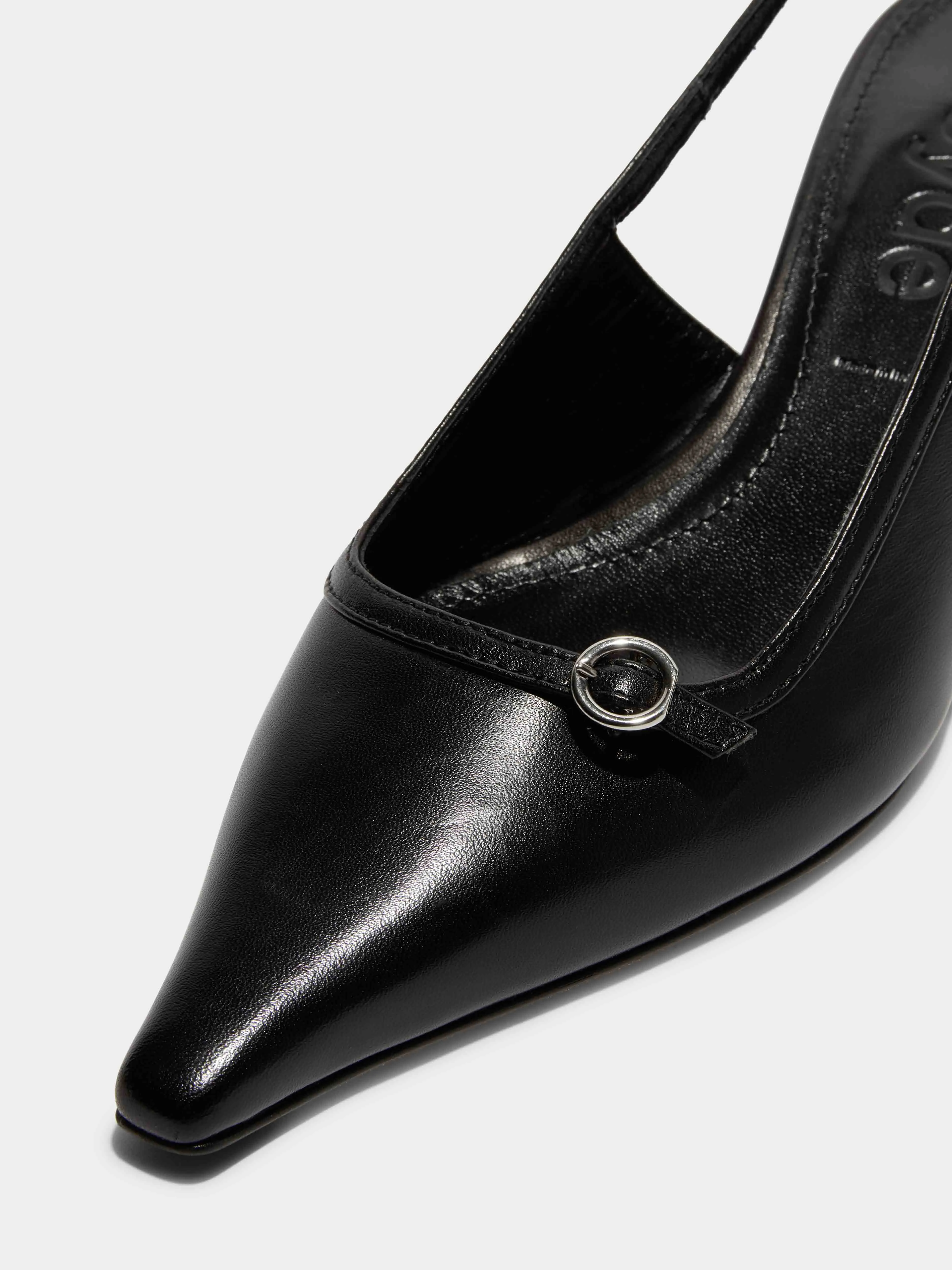 Saba Leather Slingback Pumps
