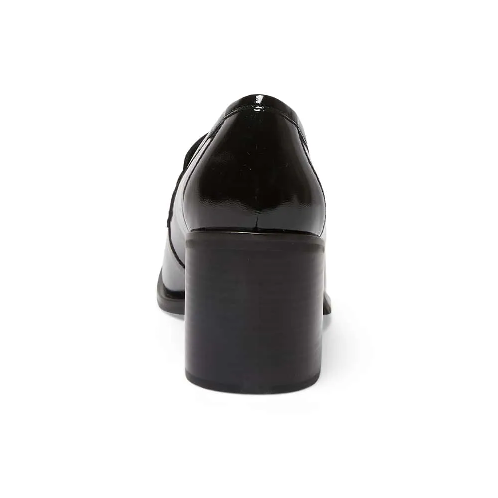 Sabrina Loafer in Black Patent