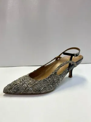 Sadetta Pointed Toe Slingback In Earth