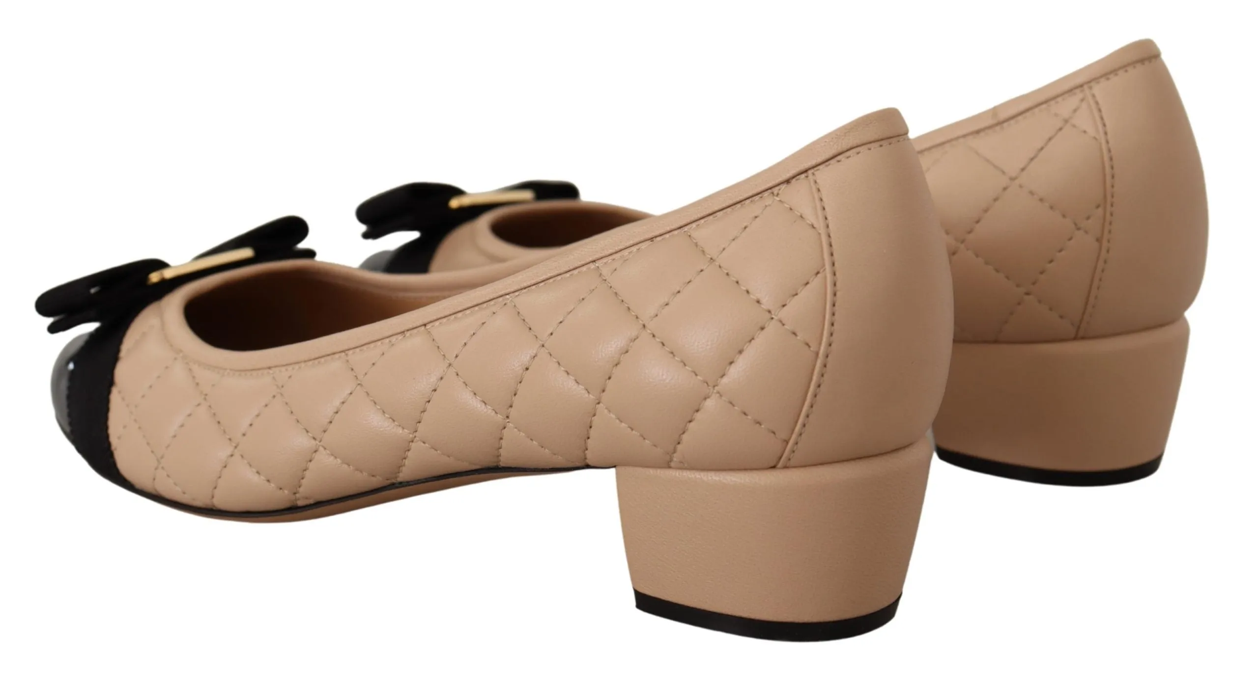 Salvatore Ferragamo and  Nappa Leather Pumps Women's Shoes