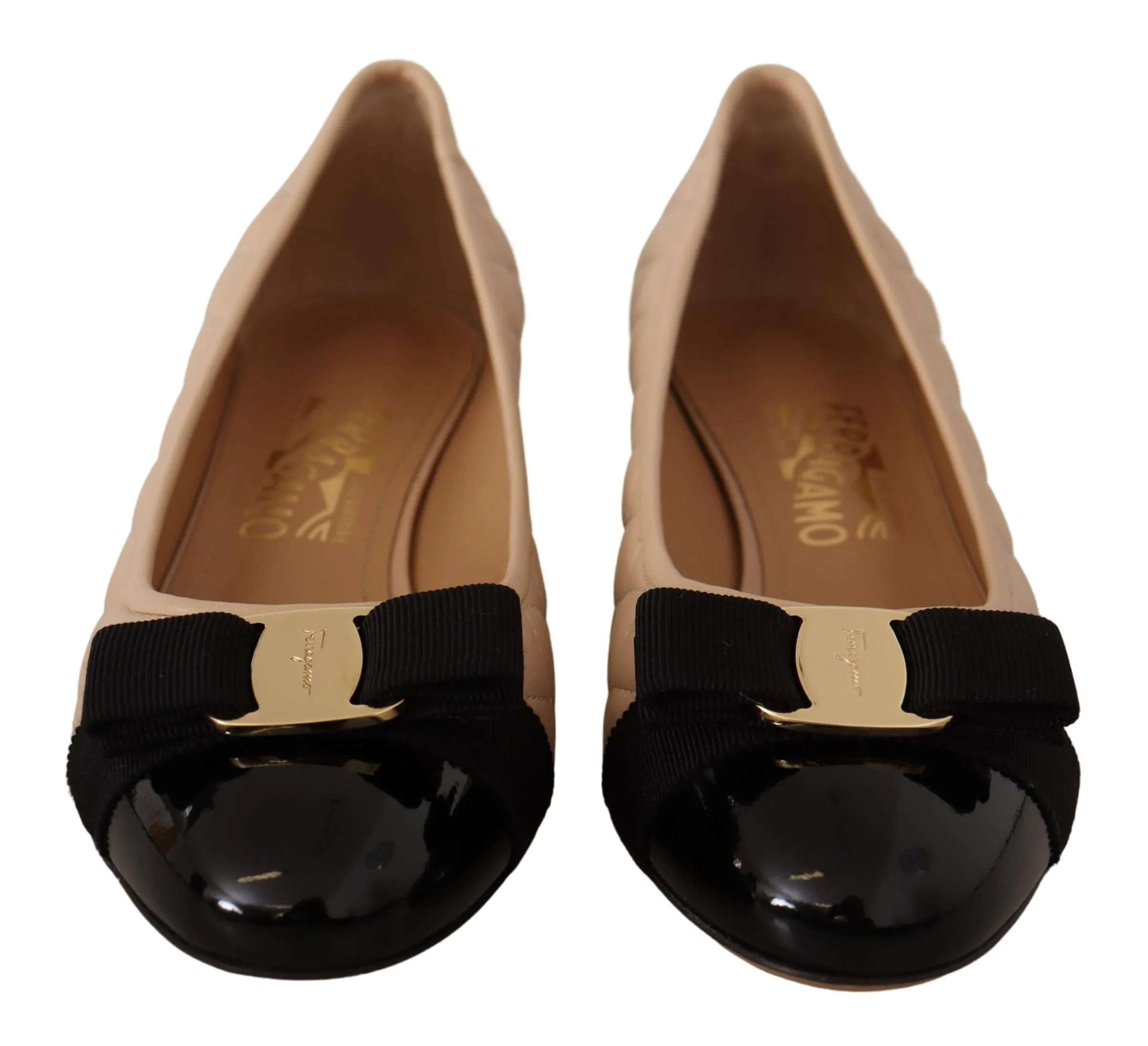Salvatore Ferragamo and  Nappa Leather Pumps Women's Shoes