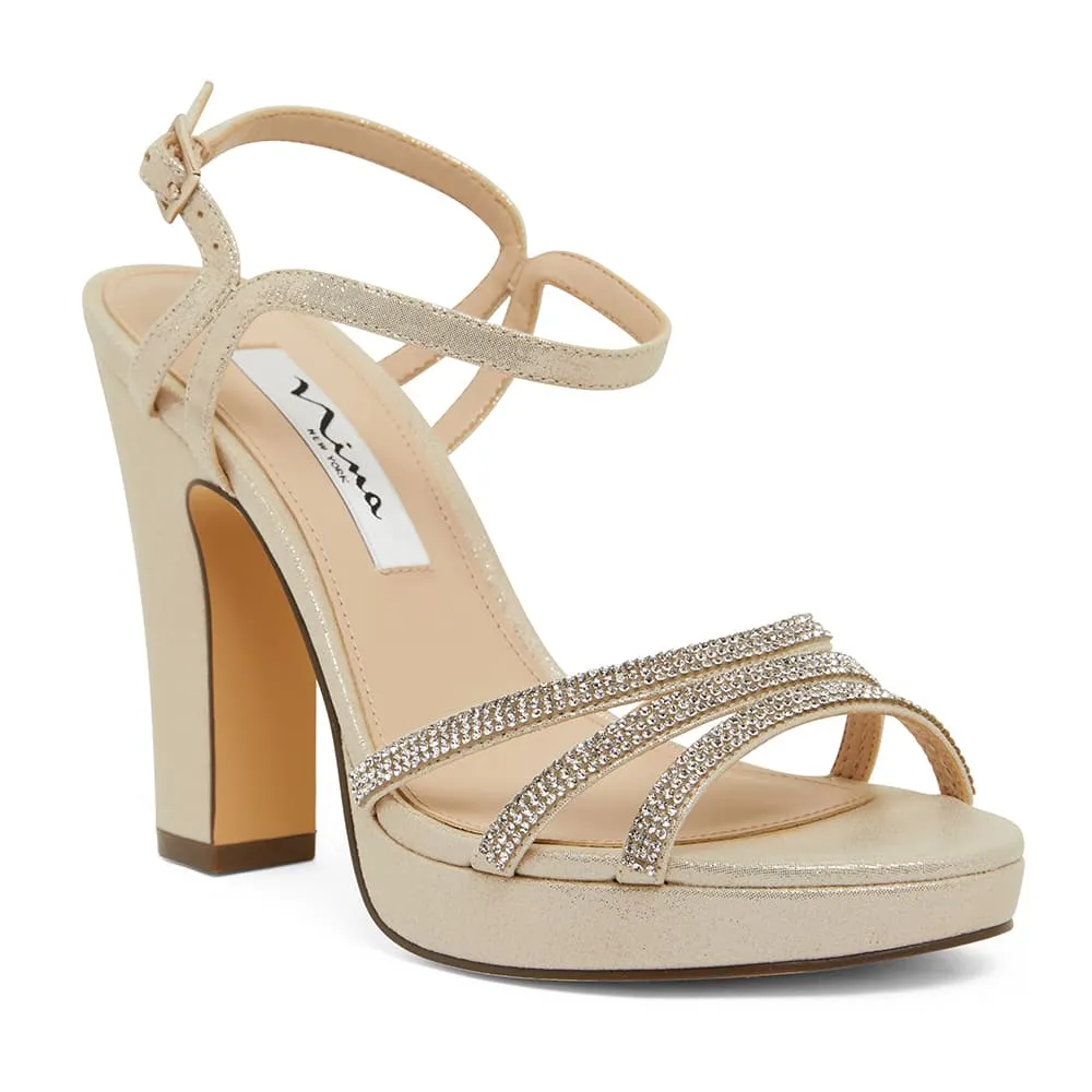 Saralyn Heel in Gold