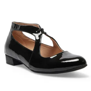 Sasha Heel in Black Patent