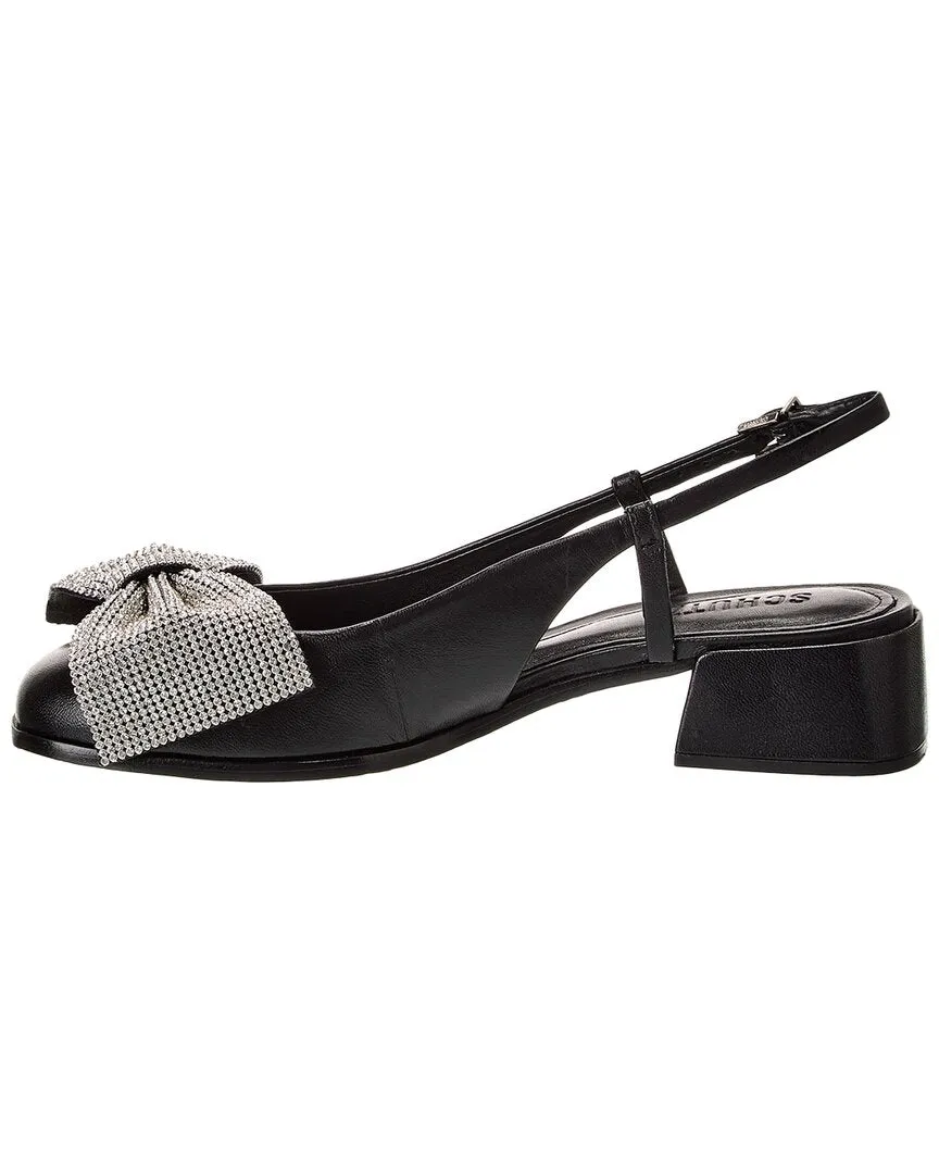 Schutz Dorothy Bow Leather Pump