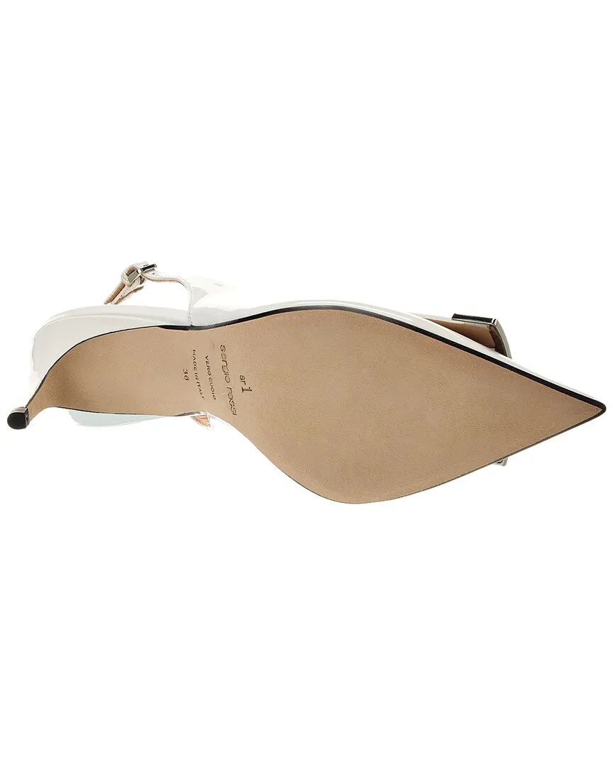 Sergio Rossi SR1 Patent Slingback Pump