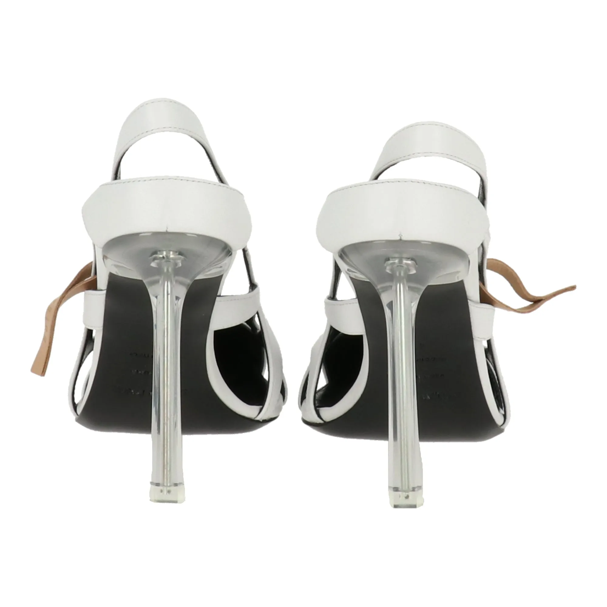 Sergio Rossi Womens White Heel