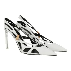 Sergio Rossi Womens White Heel