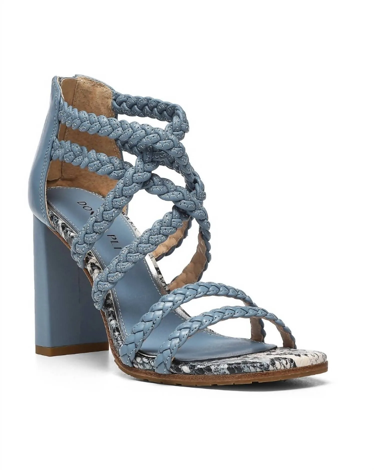 Seska Sandal In Denim