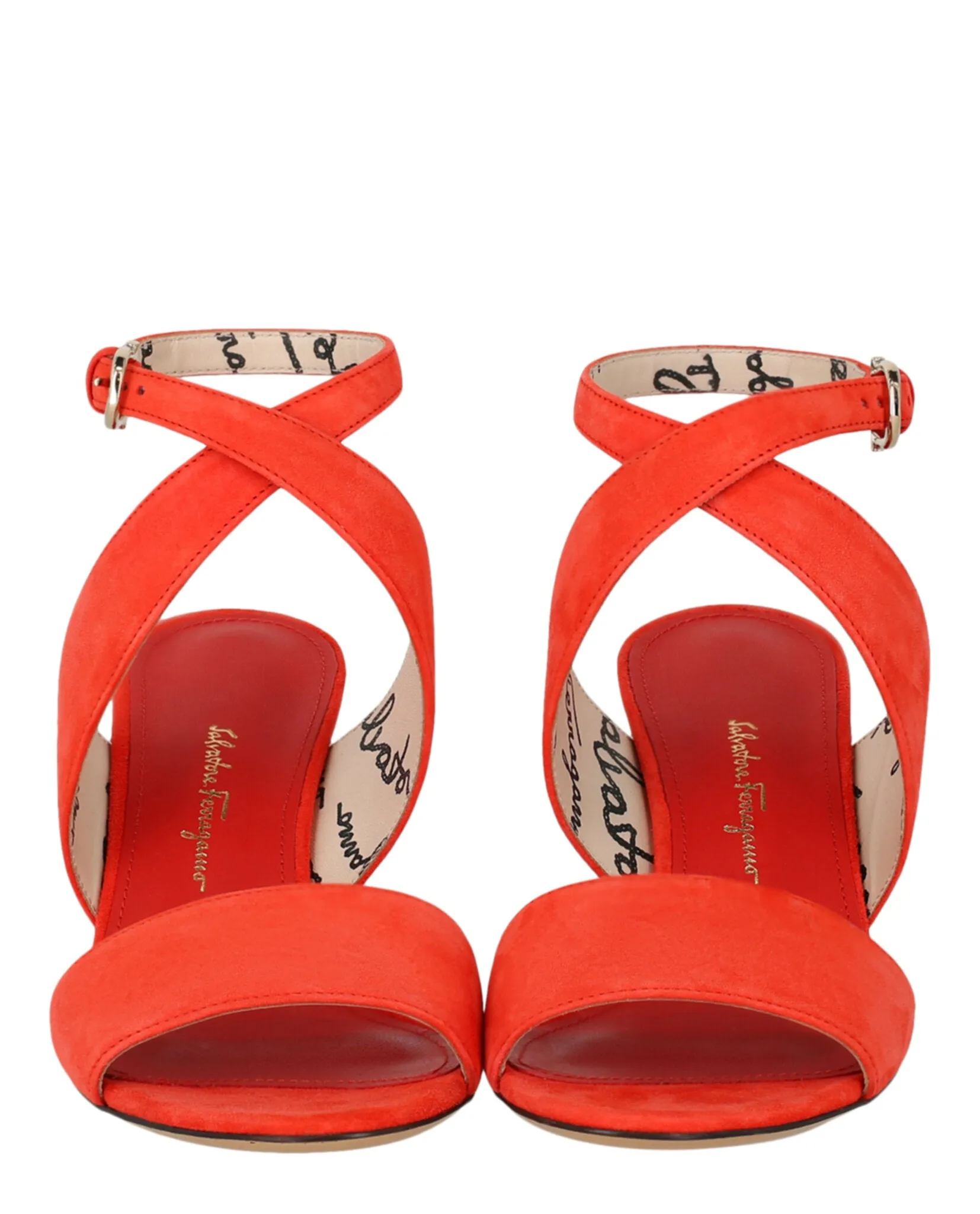 Sheena Suede Heel Sandals