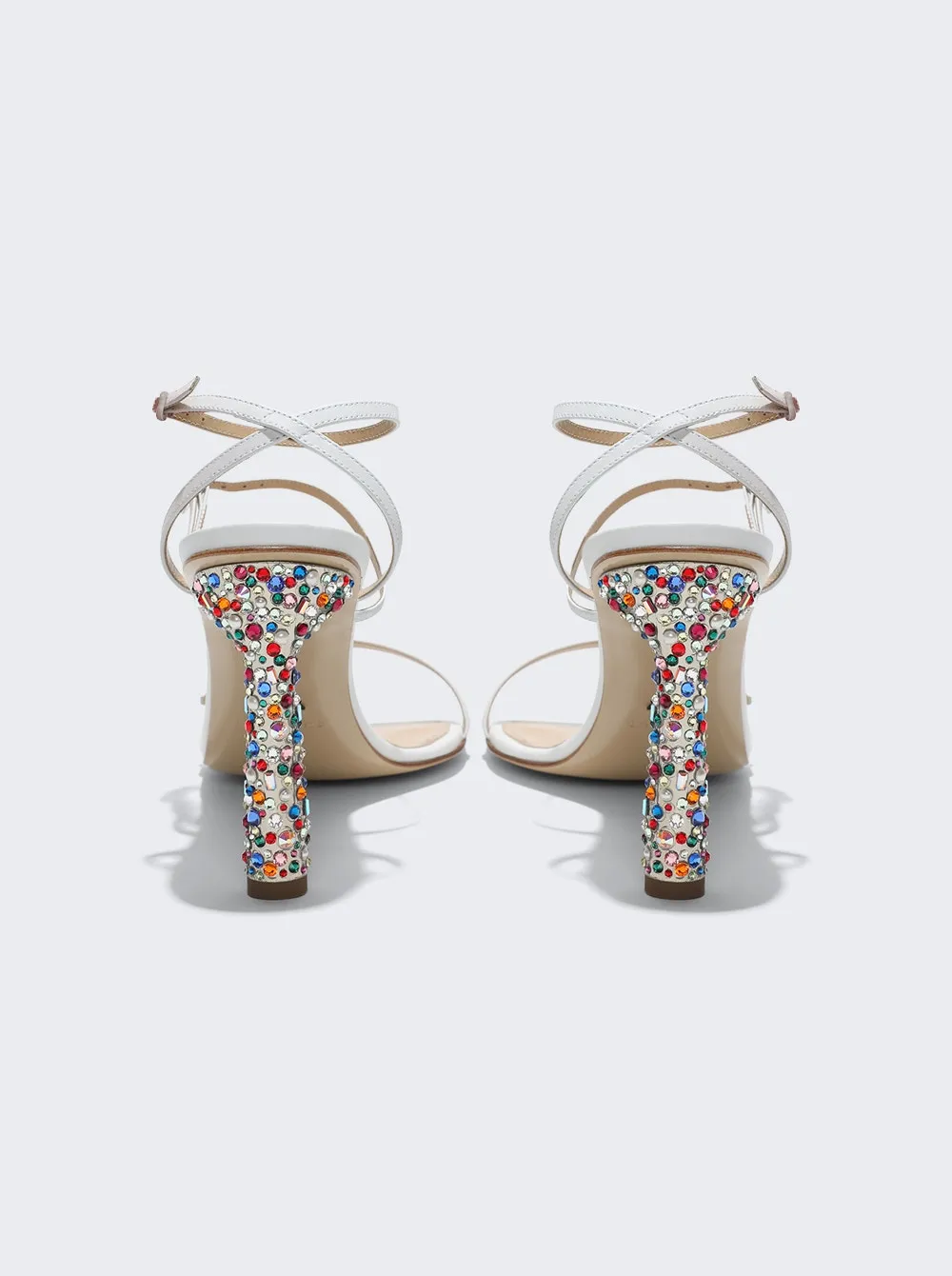 Slinky Sparkle High Heel Sandals