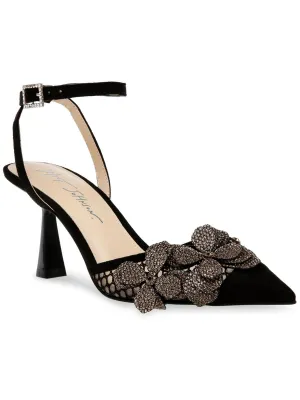 SOFYA Womens Mesh Pointed toe Pumps