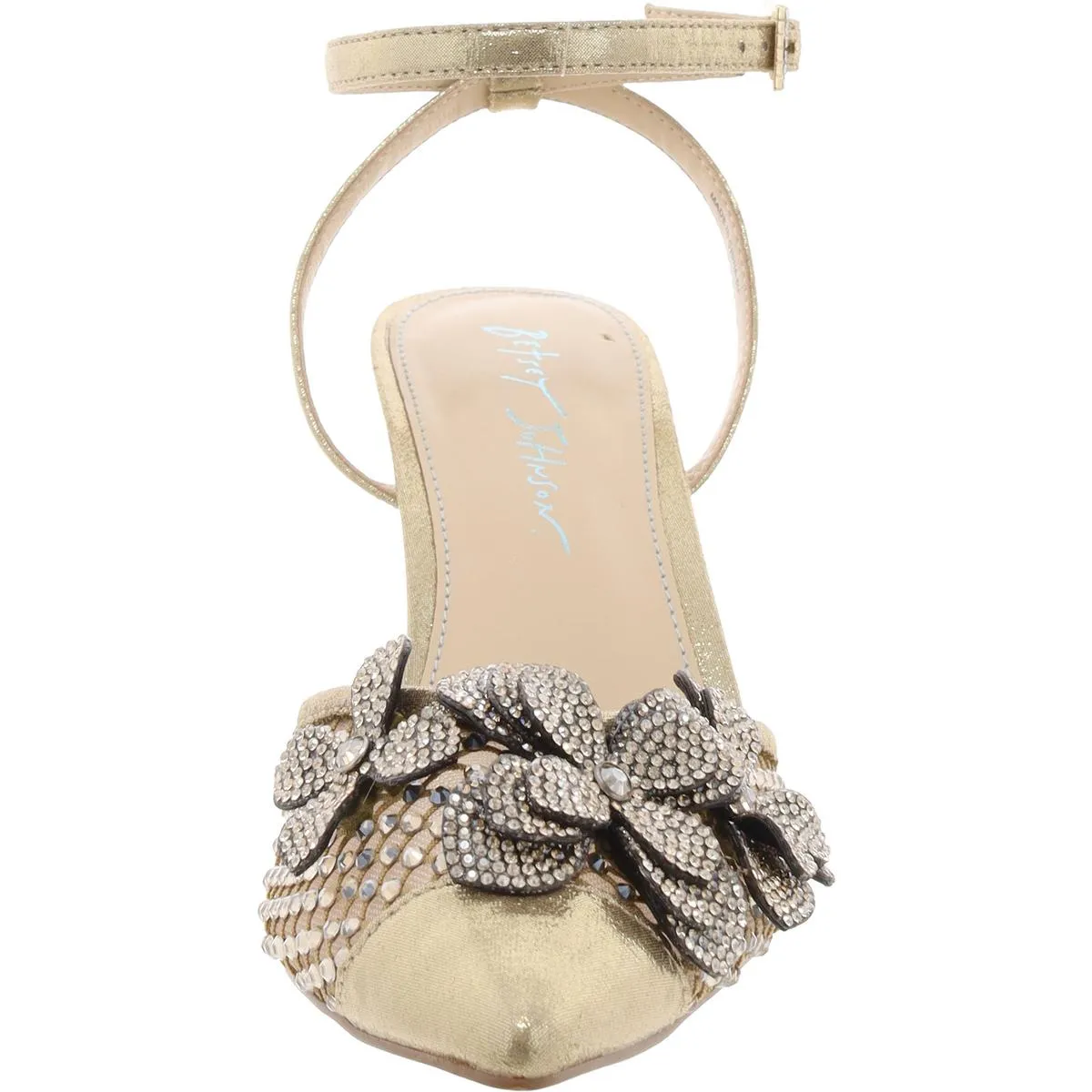 SOFYA Womens Mesh Pointed toe Pumps