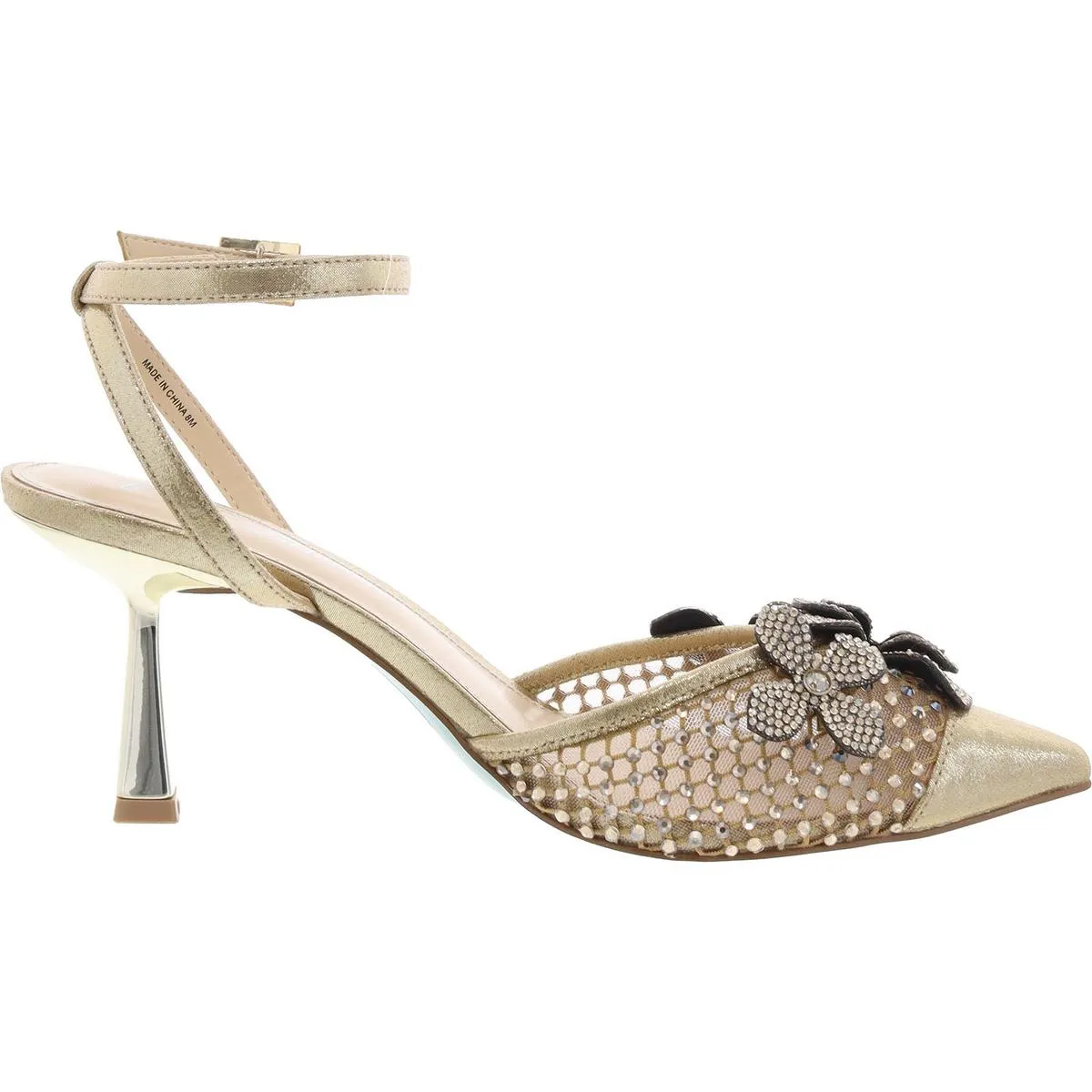 SOFYA Womens Mesh Pointed toe Pumps