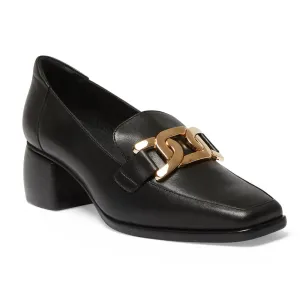 Sophia Loafer in Black Leather