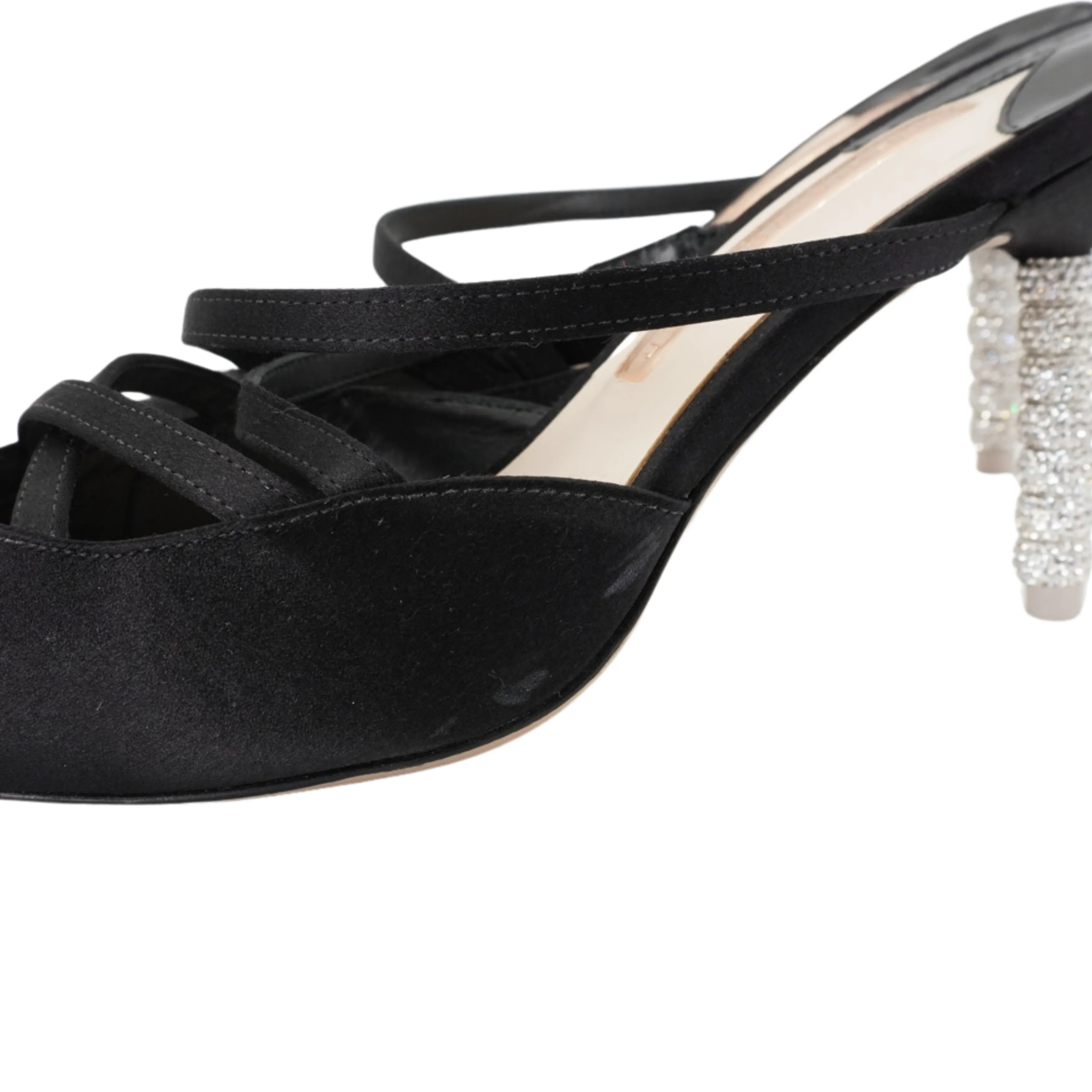 Sophia Webster 'Coco Crystal' Mules - Women's 38