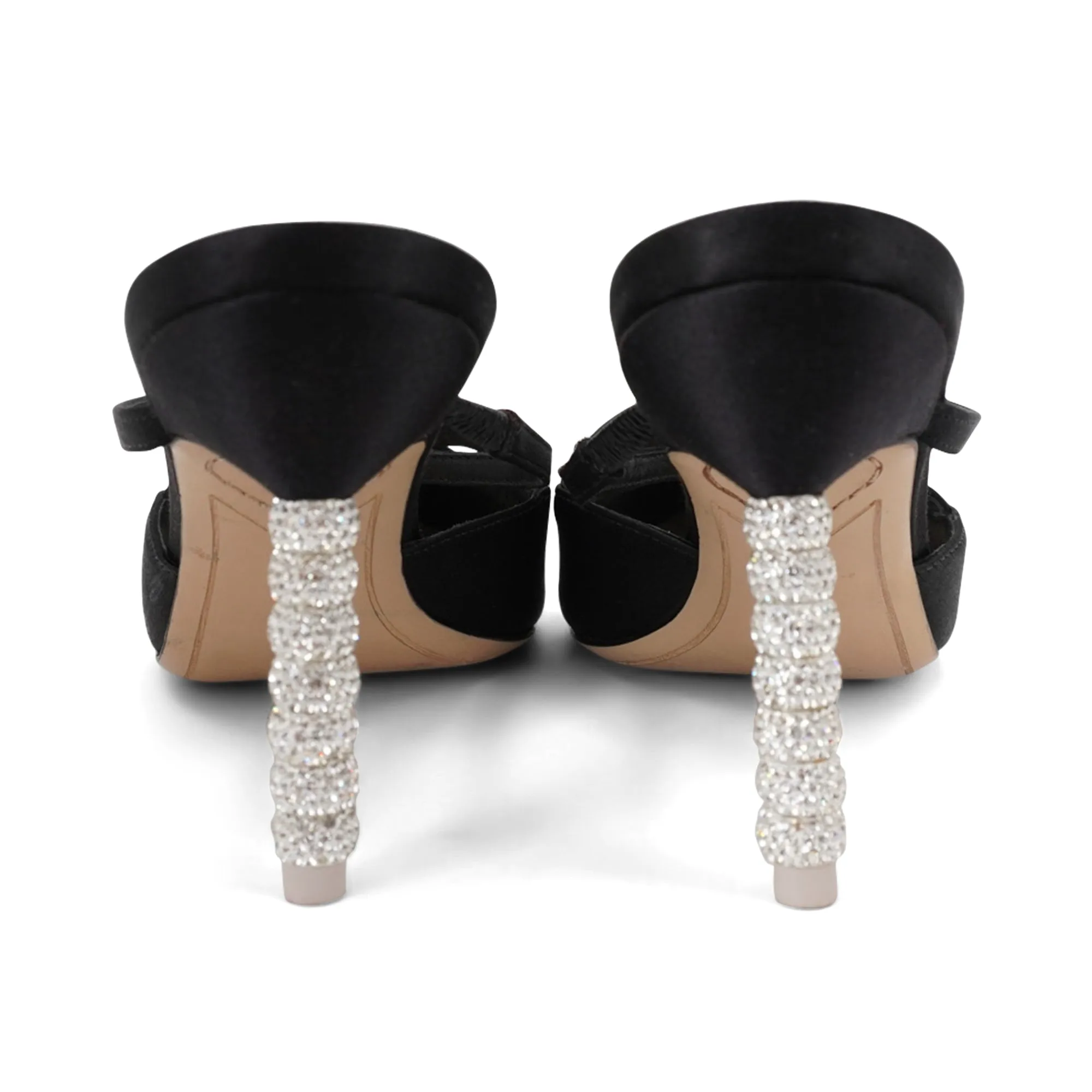 Sophia Webster 'Coco Crystal' Mules - Women's 38