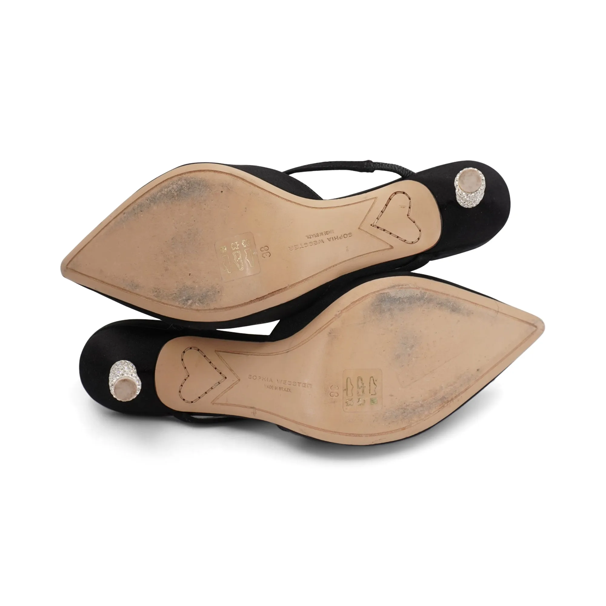 Sophia Webster 'Coco Crystal' Mules - Women's 38