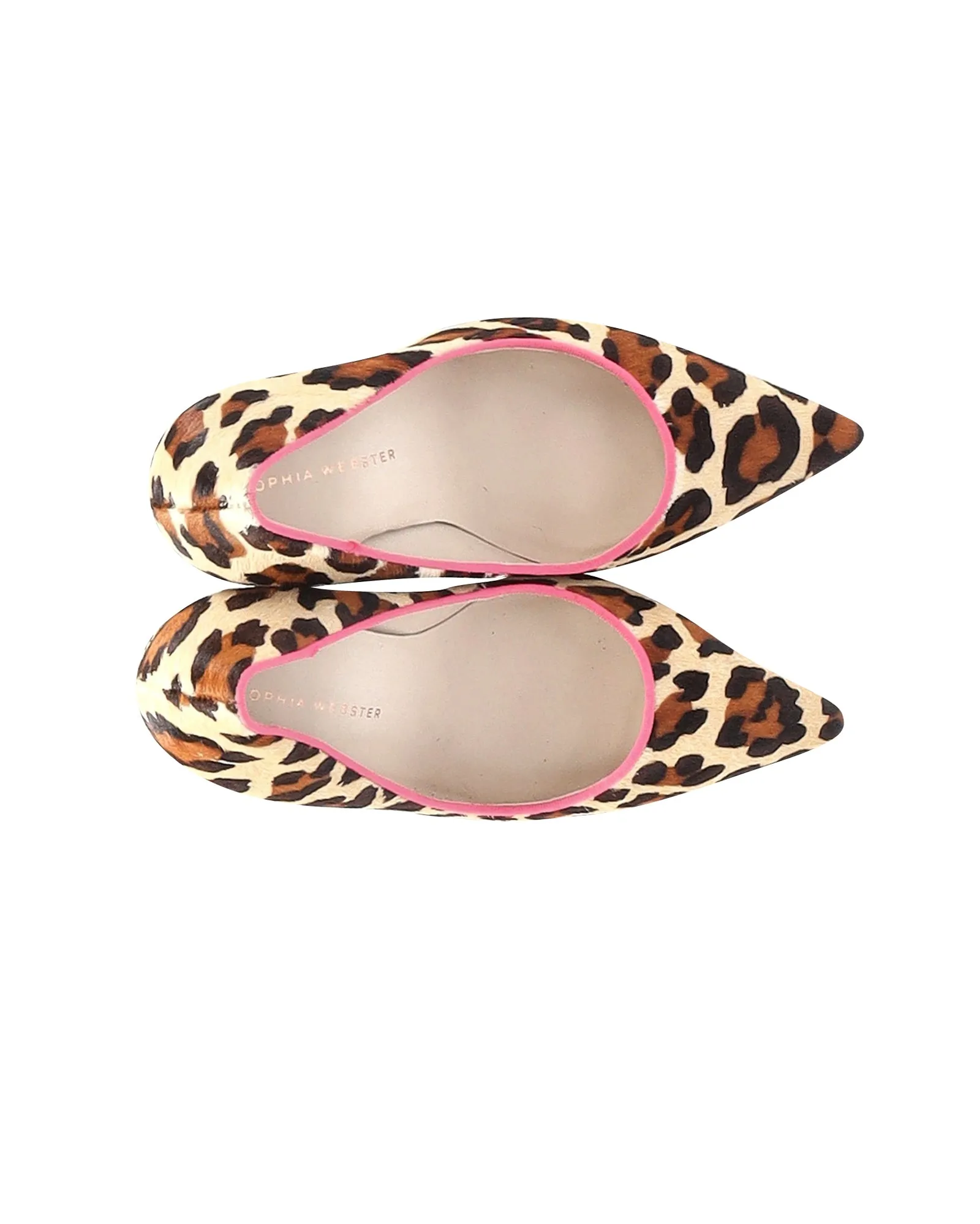 Sophia Webster Rio Pumps In Animal Print Ponyhair