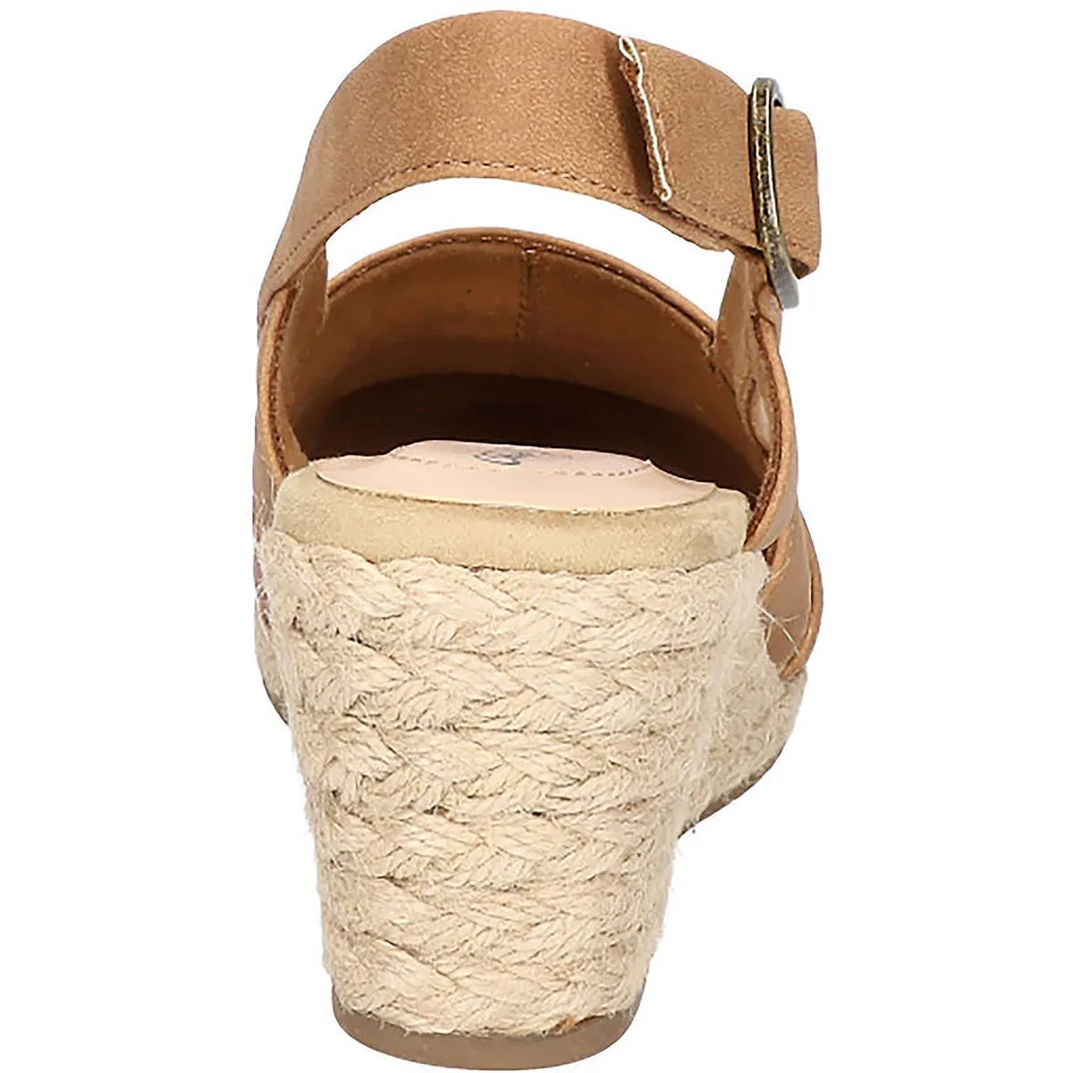 Stargaze Womens Slingback Casual Wedge Heels