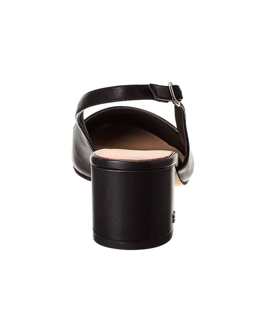 Stuart Weitzman Bridgt 50 Leather Slingback Pump