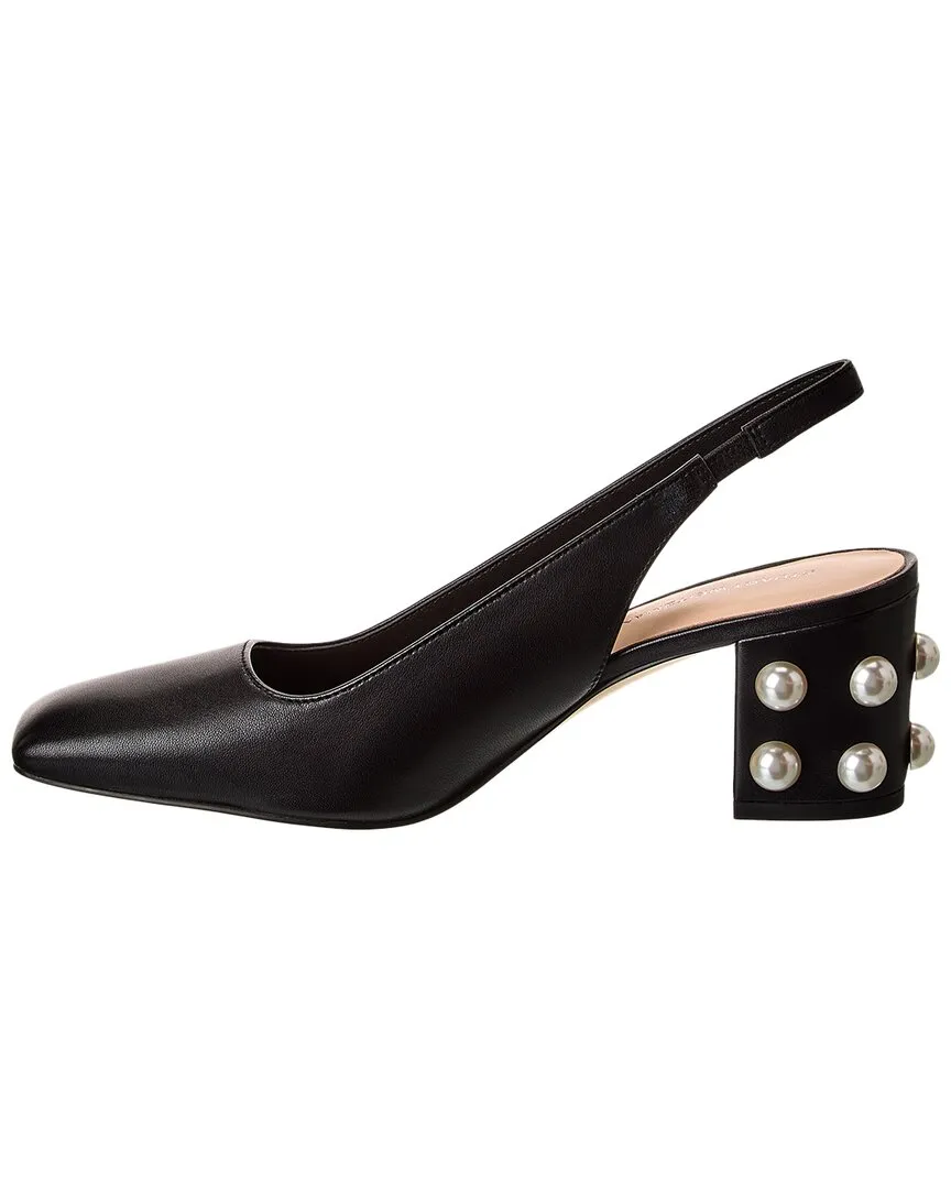 Stuart Weitzman Jte 60 Leather Slingback Pump