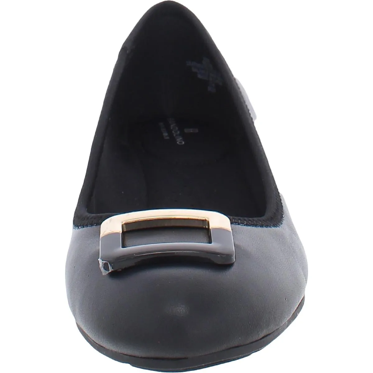 Tad Womens Padded Insole Round Toe Wedge Heels