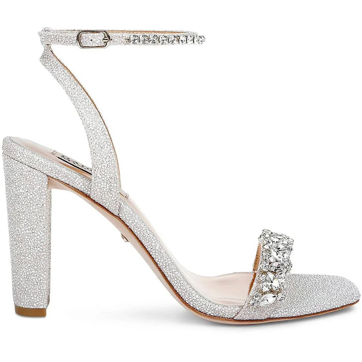 Tasmine Womens Square Toe Ankle Strap Pumps