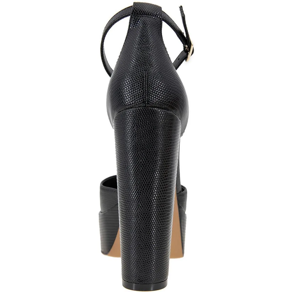 TATUM Womens Faux Leather Almond toe Ankle Strap