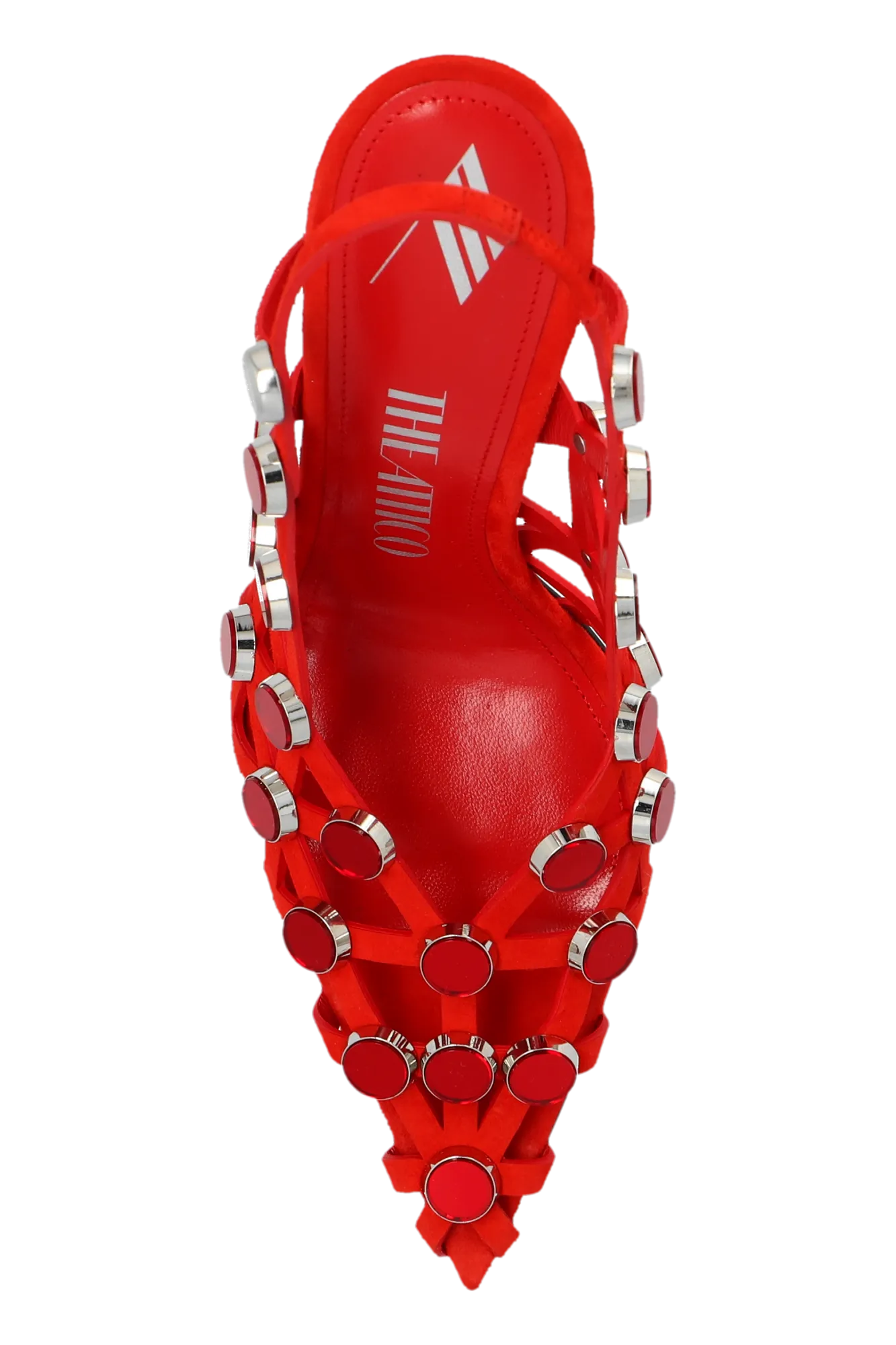 The Attico High Heels 'grid'
