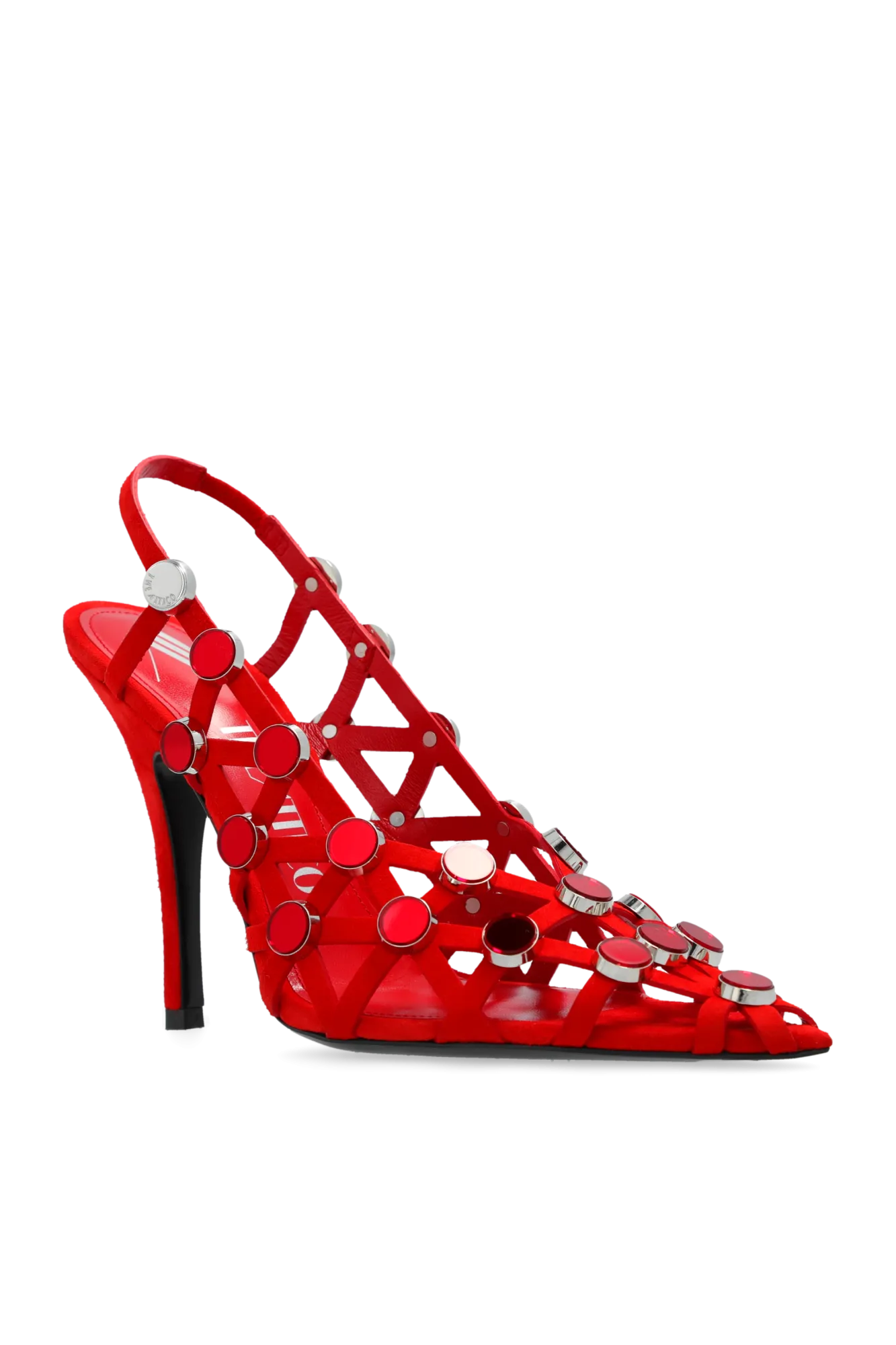 The Attico High Heels 'grid'
