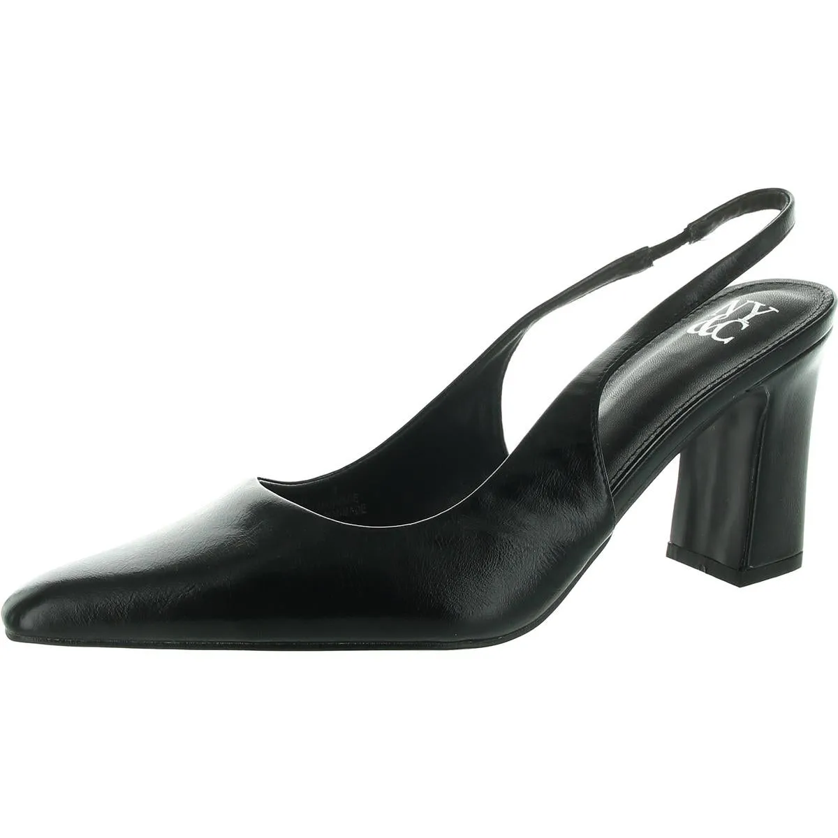 Theresa Womens Solid Slingback Heels