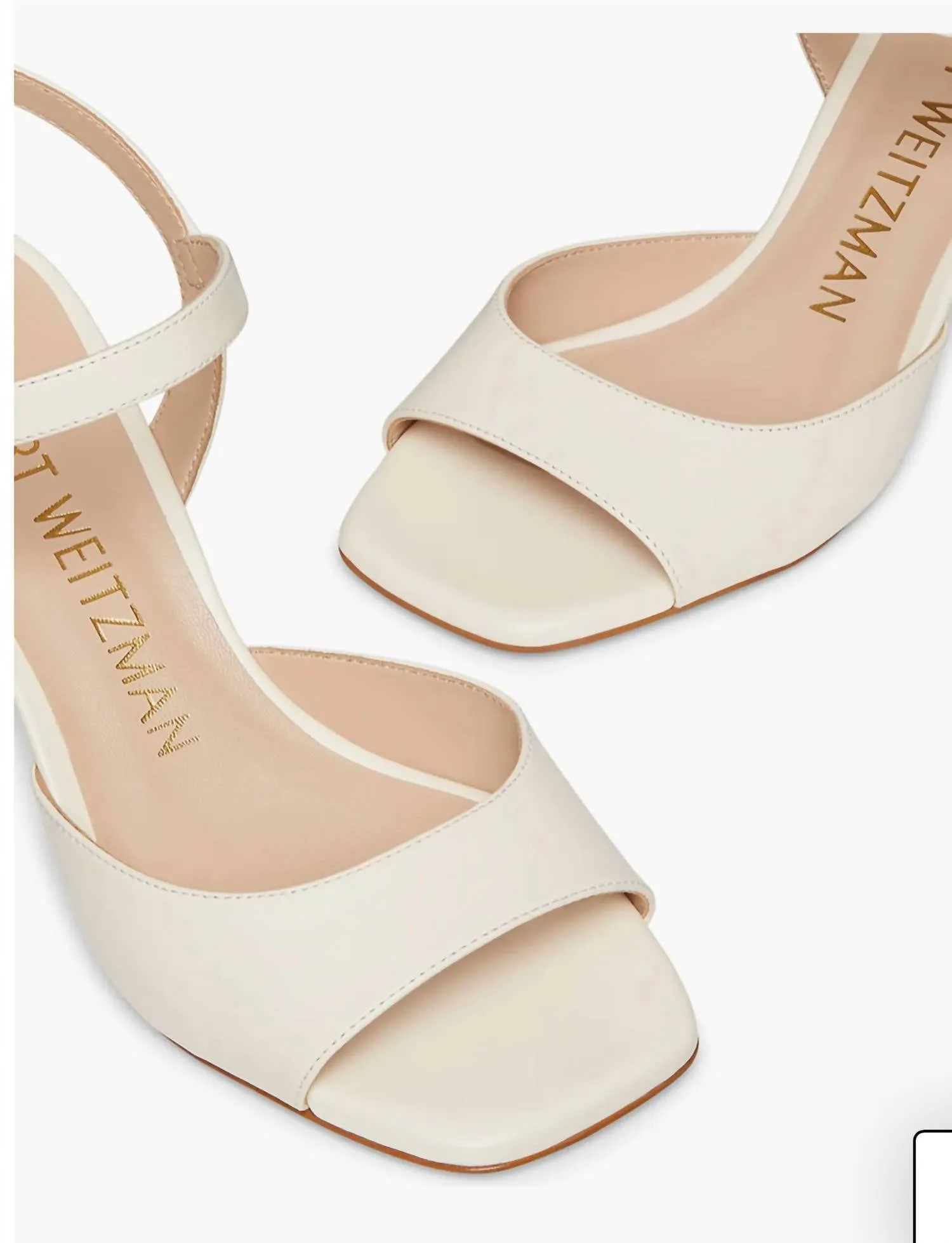 Tia 75 Block Sandal In Seashell