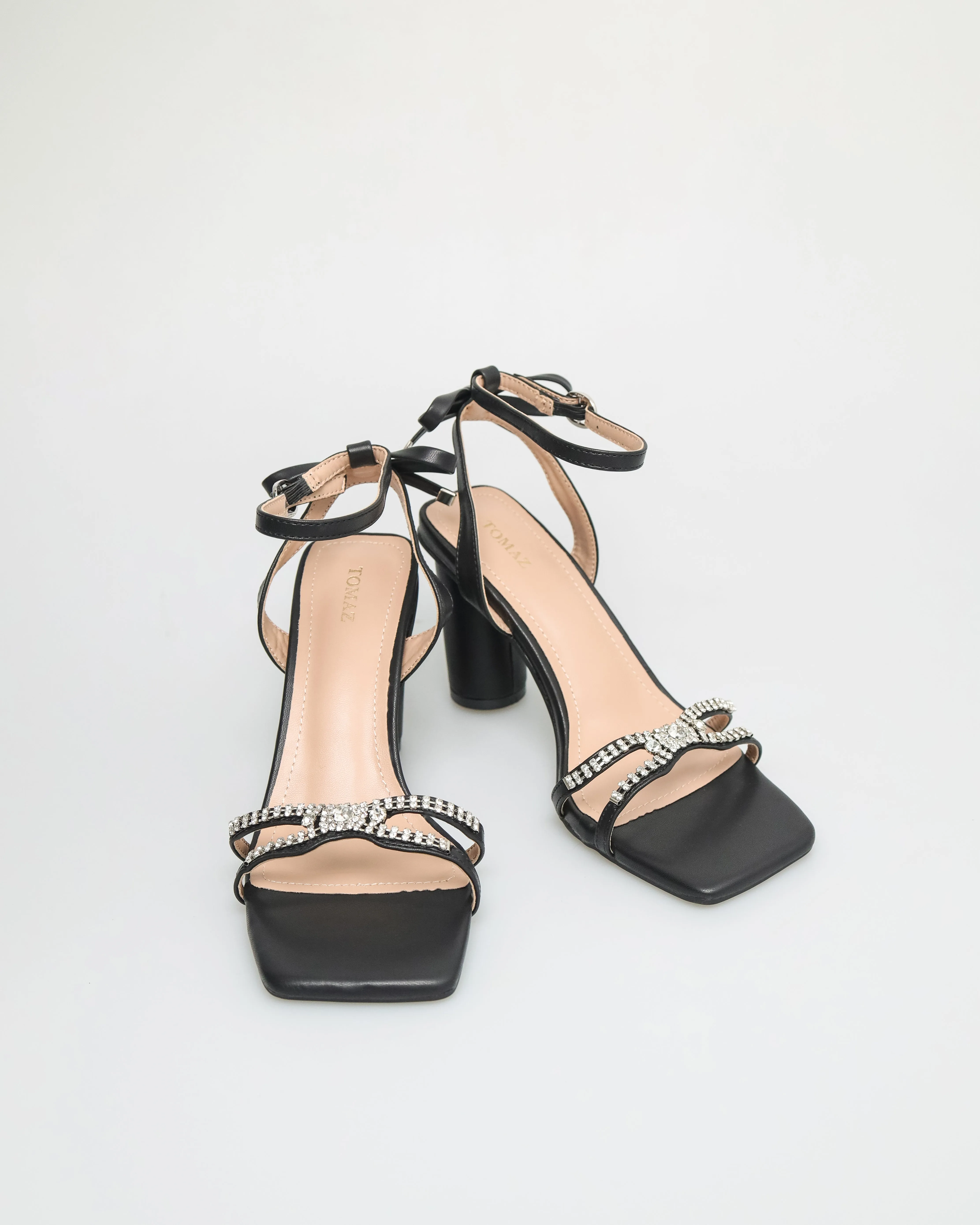 Tomaz FL075 Ladies Gemstone Strappy Heels
