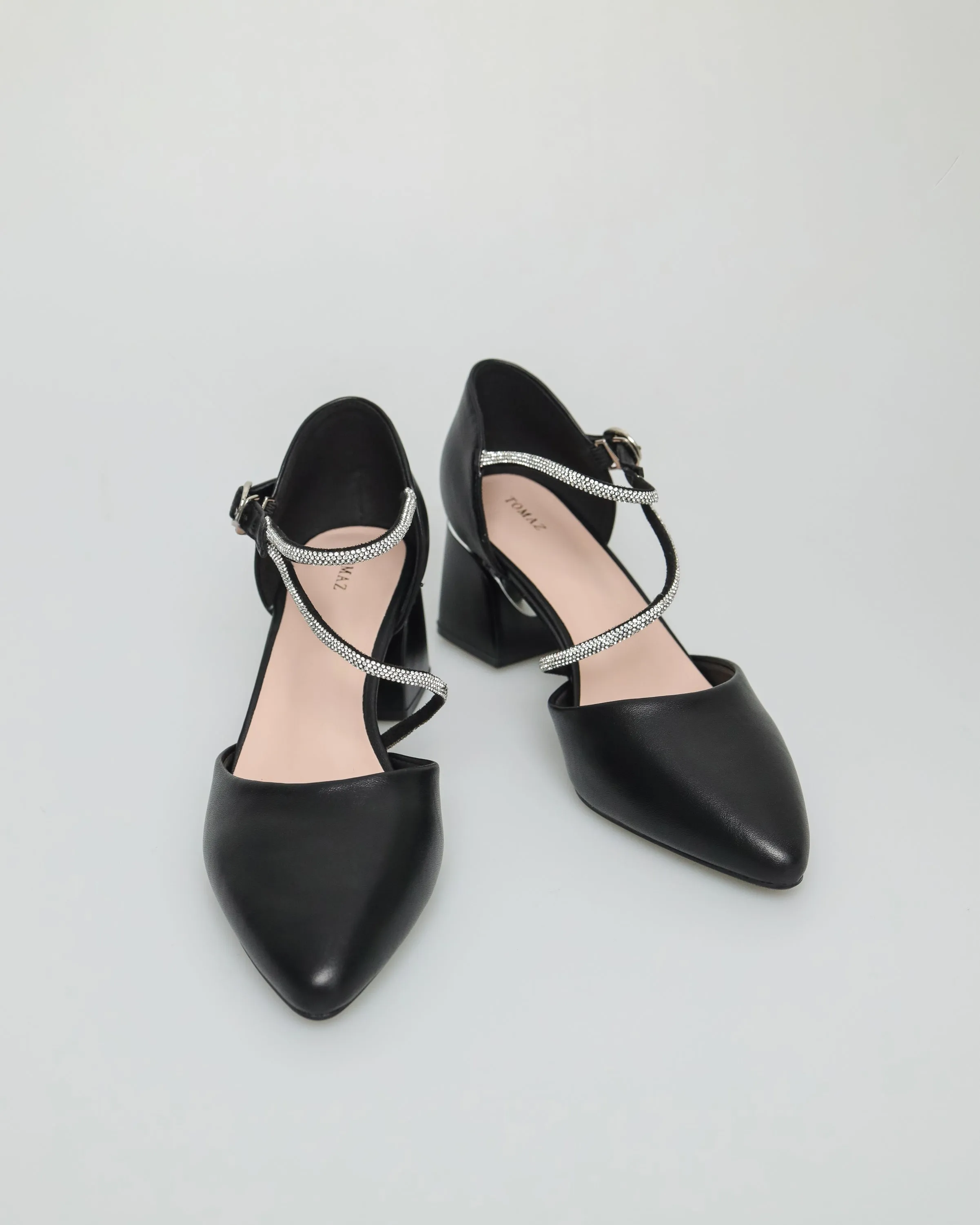Tomaz NN289 Ladies Anklestrap Heels